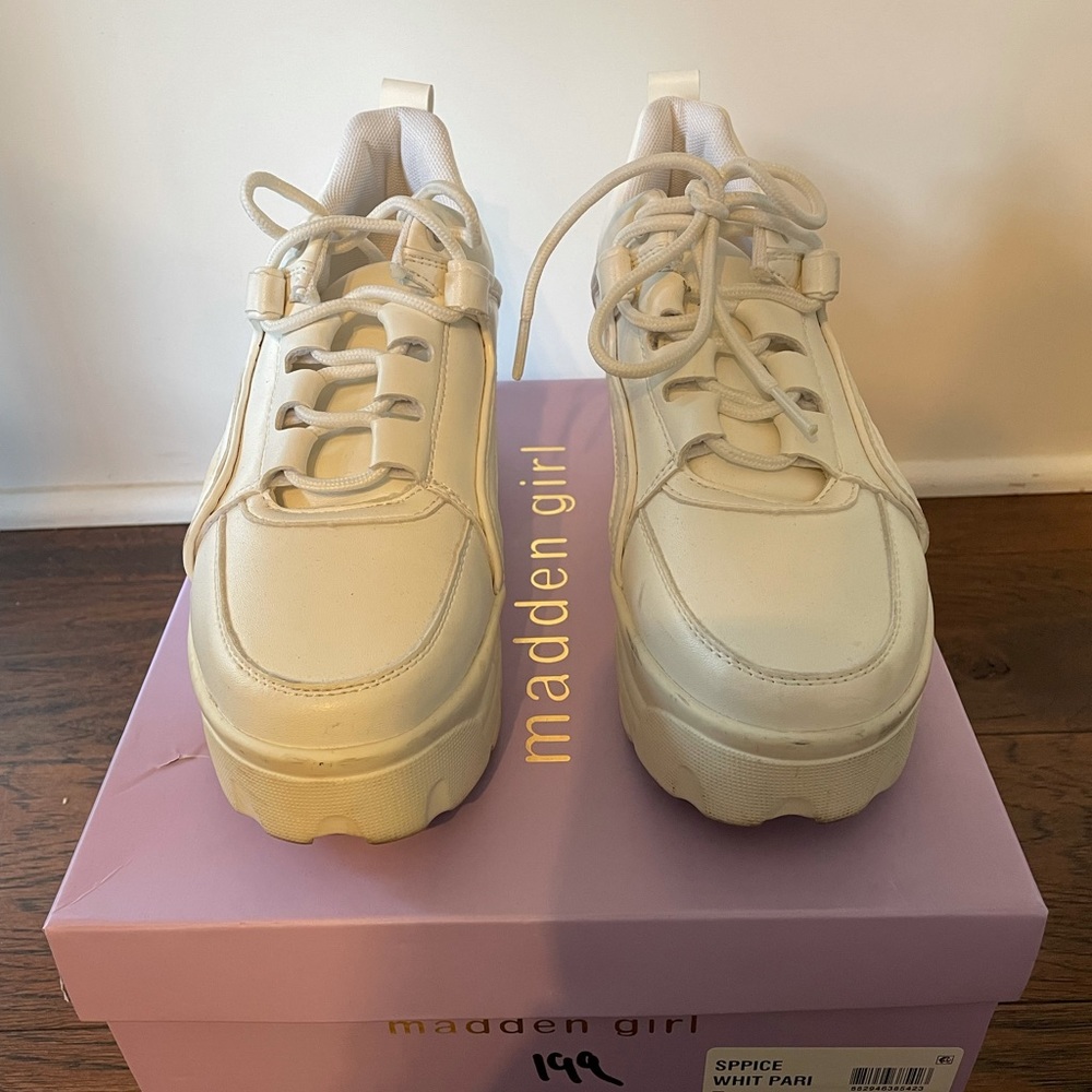 MADDEN GIRL SPICE PLATFORM SHOES SIZE 7